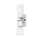 Z-Lite Titus 2 Light Wall Sconce, 4.5in. W x 17.5in. H, Chrome 826-2S-CH - alternate 5